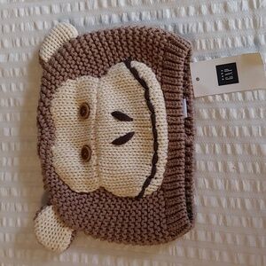 Nwt Baby Gap Knitted Monkey Hat